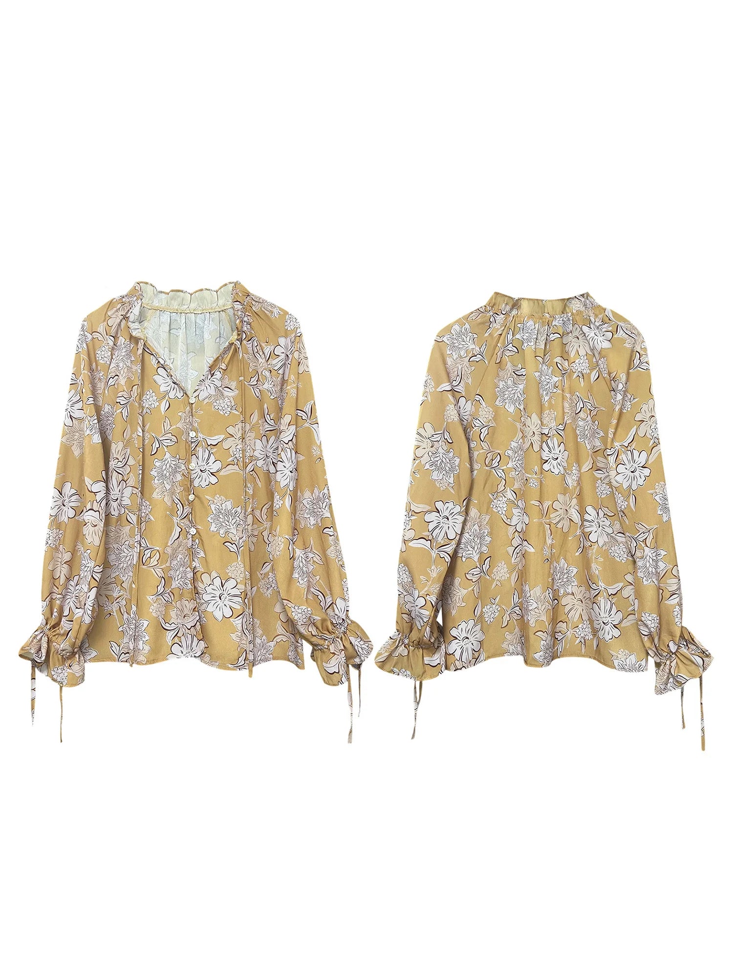 Boho Floral Blouse